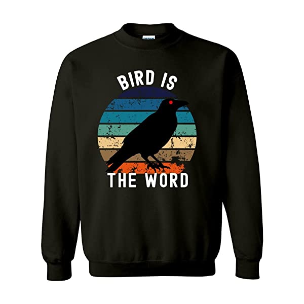 Birds Arent Real Funny Conspiracy Sweatshirt – Bird is The Word
